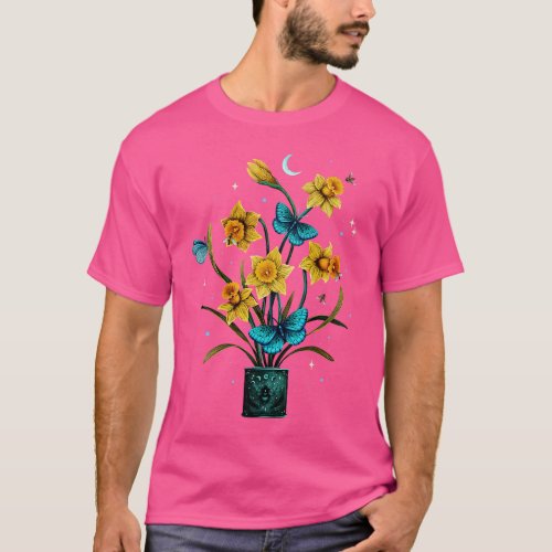 Daffodil March Flower T_Shirt
