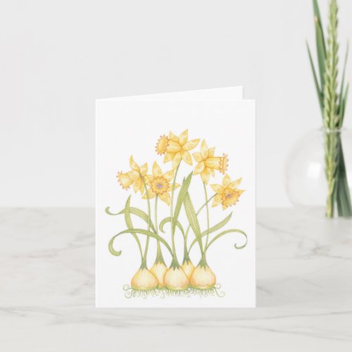 Daffodil _ Note Card