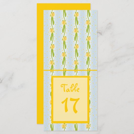 Daffodil Pattern (Front/Back)