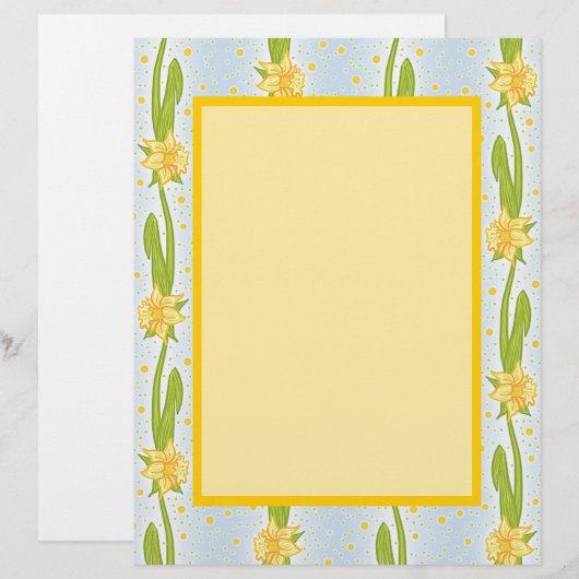 Daffodil Pattern (Front/Back)