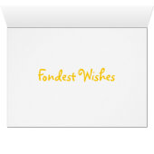 Daffodil Pattern Cards (Inside Horizontal (Bottom))