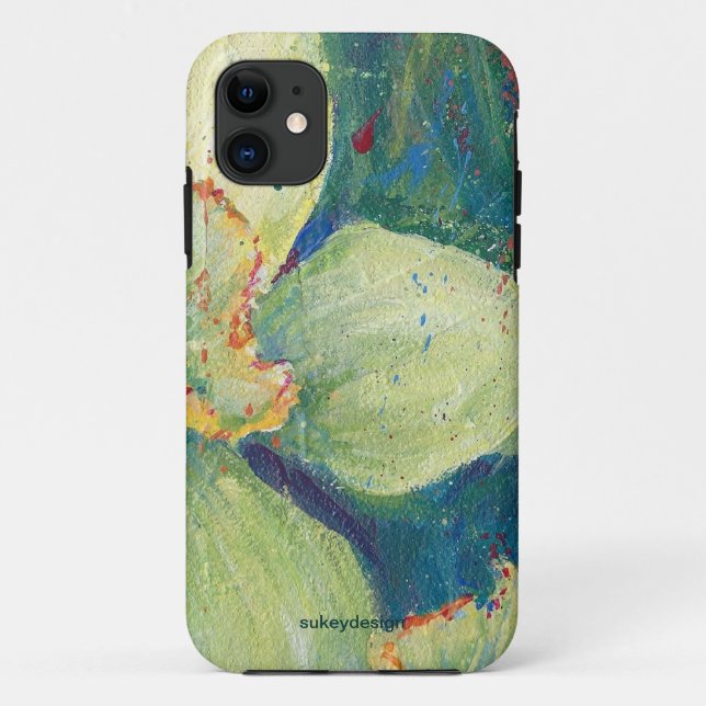Daffodil Pistachio iPhone 5 Case (Back)