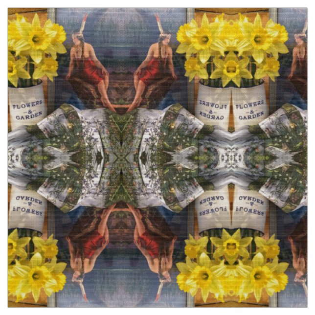Daffodil Princess Fabric (Swatch)