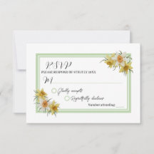 Daffodil Response Card