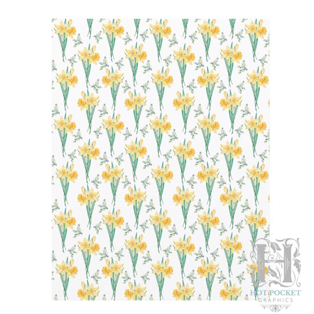 Daffodil Scrapbook Paper (Creator Uploaded)