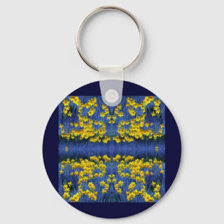 Daffodil Spring Fantasy Keychain