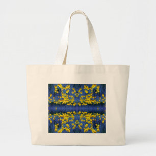 Daffodil Spring Fantasy Large Tote Bag