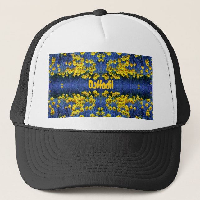 Daffodil Spring Fantasy Trucker Hat (Front)