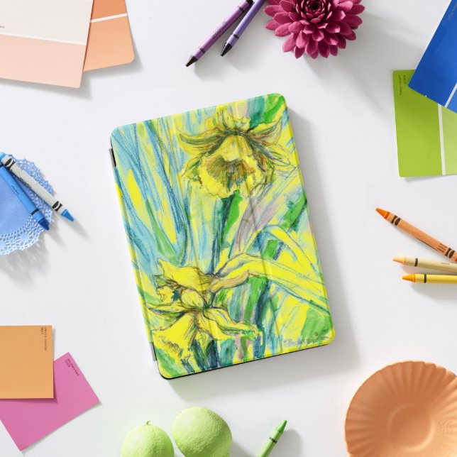 Daffodil Spring iPad Mini Case (Desk)