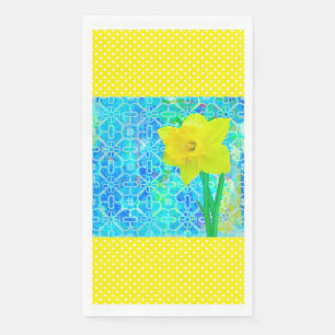 Daffodil Sunshine Paper Guest Towels