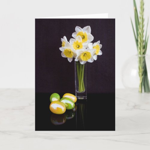 Daffodil Surprise Holiday Card