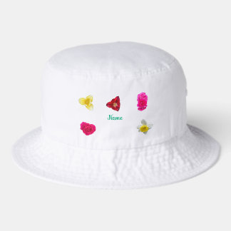 Daffodil, Tulips and Roses Bucket Hat