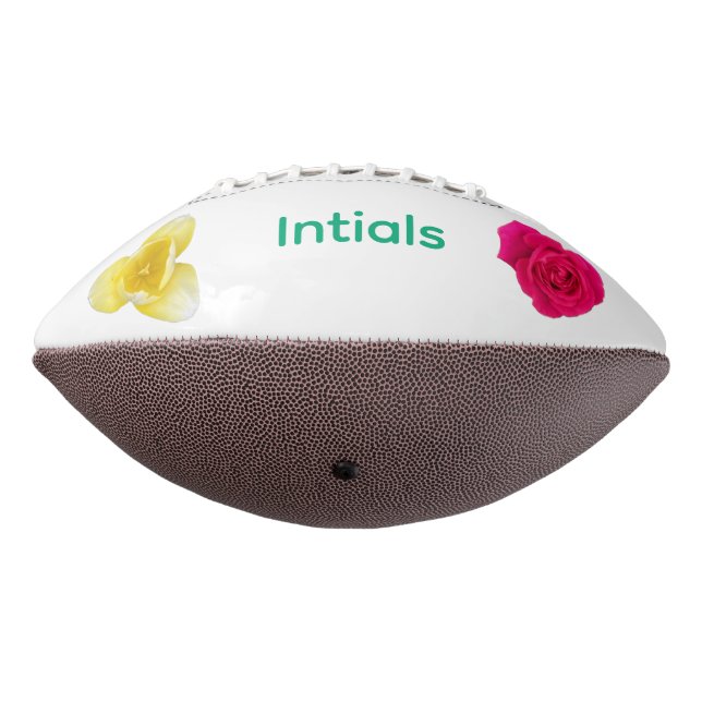 Daffodil, Tulips, and Roses Football (Rotated 270)