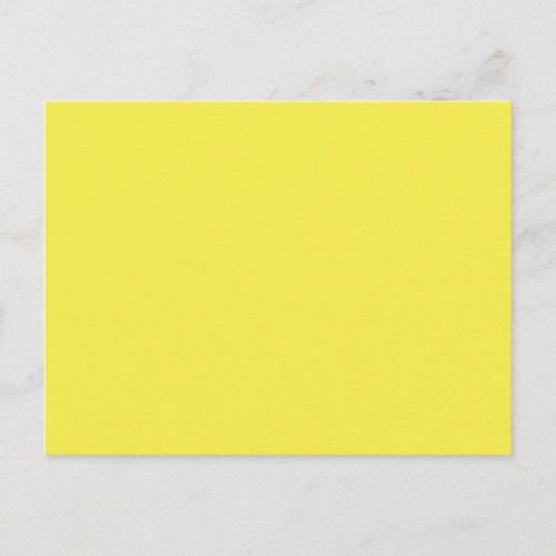 Daffodil Yellow Postcard