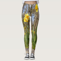 Daffodils at Easter Leggings