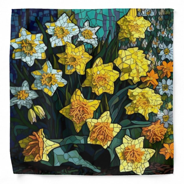 Daffodils  bandana (Front)