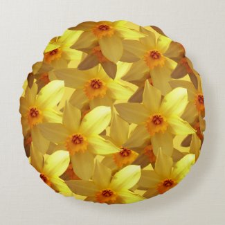 Daffodils Bloom cushion