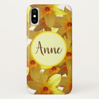 Daffodils Bloom personalized  iPhone Case