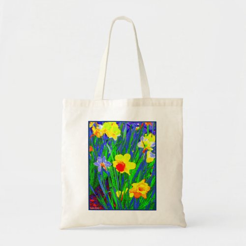 Daffodils Budget Canvas Tote Bag