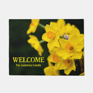 Daffodils Door Mat