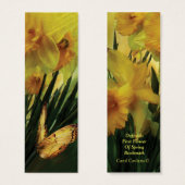 Daffodils - First Flower Of Spring Bookmark (Front & Back)