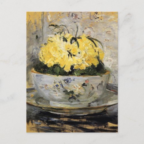 Daffodils Floral Berthe Morisot Postcard