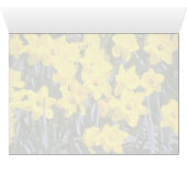 Daffodils flowers cards (Inside Horizontal (Bottom))