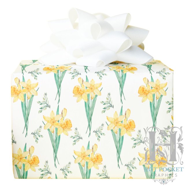 Daffodils Gift Wrapping Paper (Creator Uploaded)