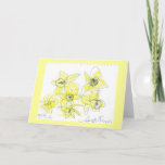Daffodils Greeting Card at Zazzle