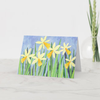 Daffodils - Greeting Card