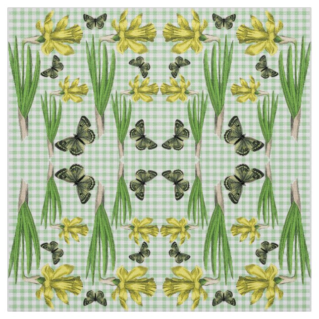 Daffodils in Spring Fabric (Swatch)
