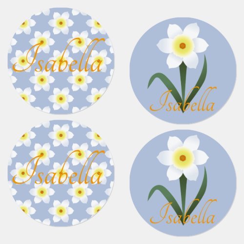 Daffodils Kids Labels