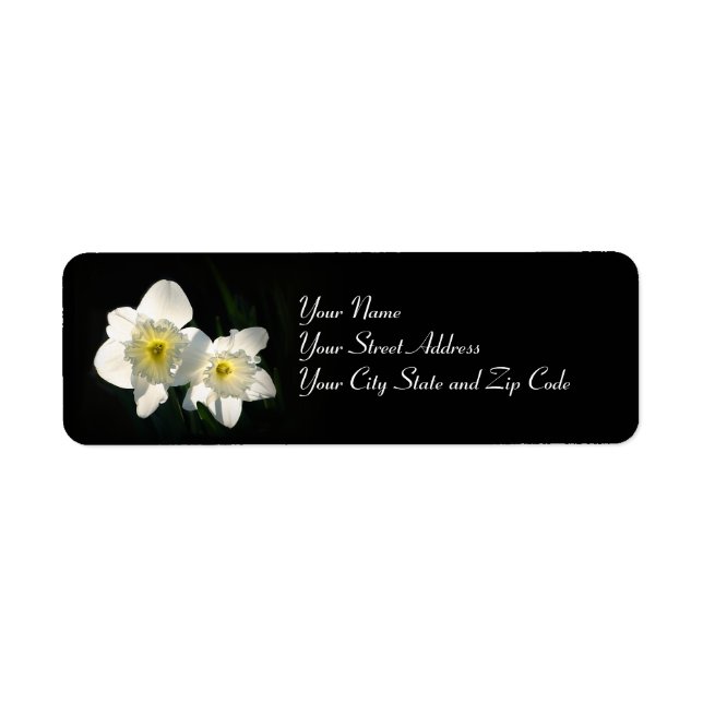 Daffodils Label (Front)