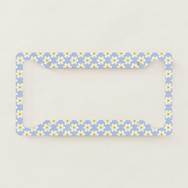 Daffodils License Plate Frame (Front)
