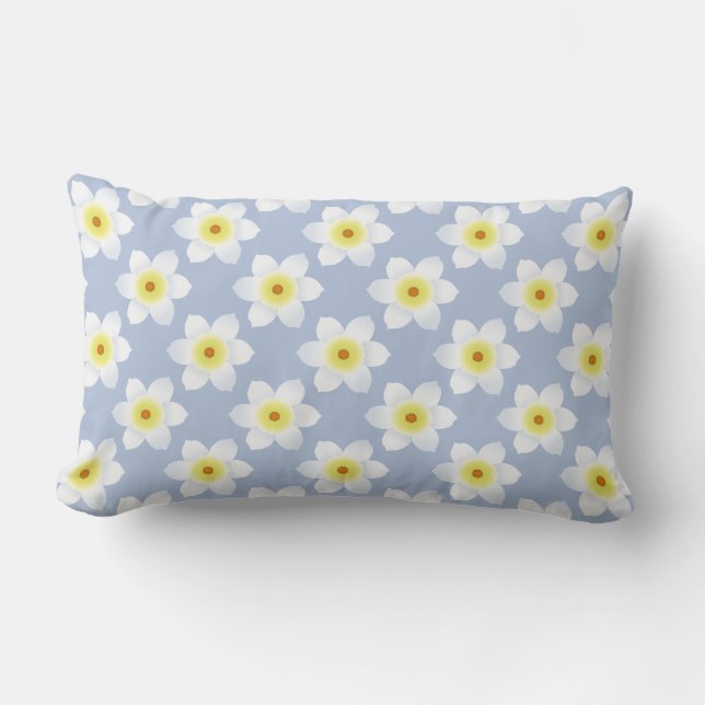 Daffodils Lumbar Pillow (Front)