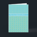 Daffodils, March Birthday Card, Grandmother Card<br><div class="desc">A pretty Birthday Card for a Grandmother,  with a pattern of Daffodils,  one of the March Birth Month Flowers,  teamed with matching polka dots in yellow and turquoise. Part of the Posh & Painterly 'Daffy-down-Dillies' collection.</div>