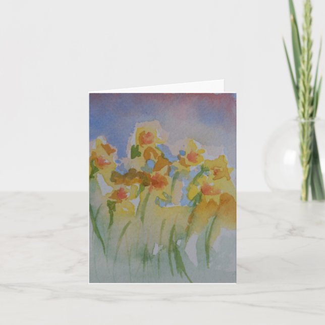 Daffodils Note Card (Front)