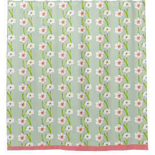 Daffodils on a Shower Curtain