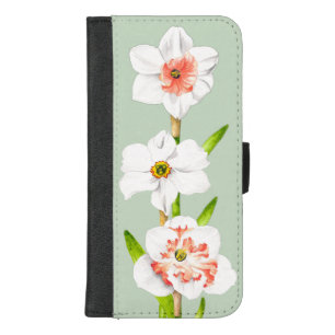 Daffodils on an iPhone Wallet Case