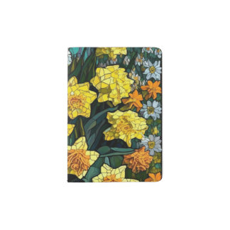 daffodils passport holder