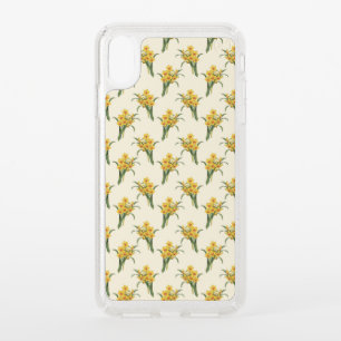 Daffodils pattern speck iPhone XS max case