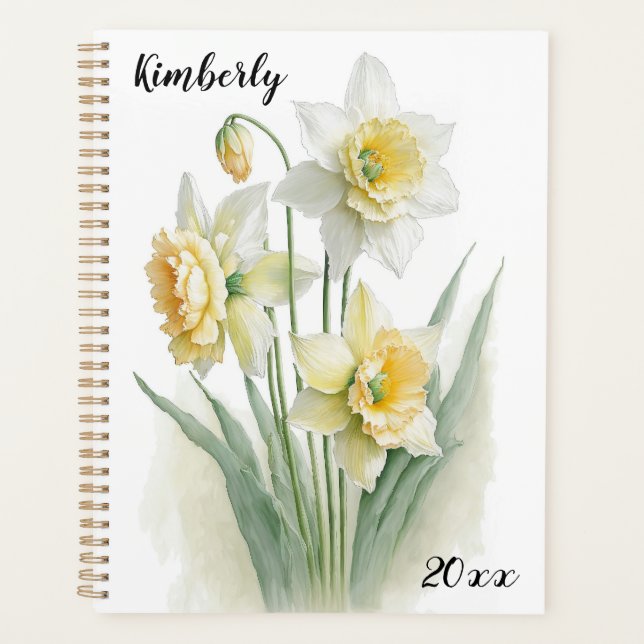 Daffodils  planner (Front)