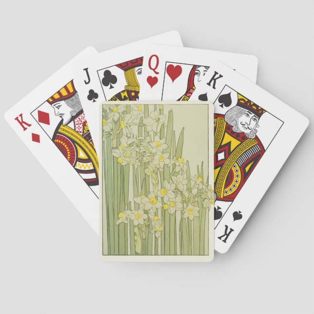 Daffodils Poker Cards (Back)