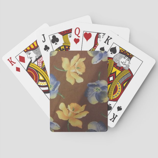 Daffodils Poker Cards (Back)