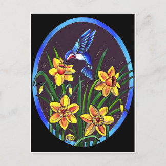 DAFFODILS POSTCARD