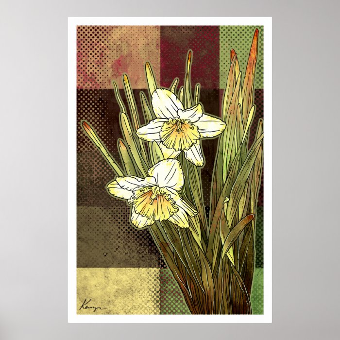 Daffodils Print