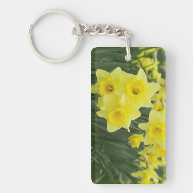 Daffodils RF) Keychain (Front)