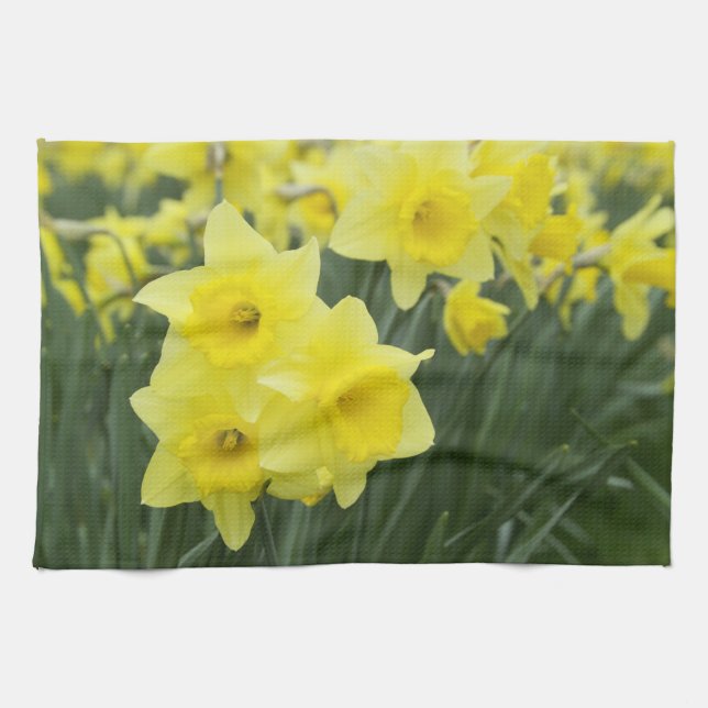 Daffodils RF) Kitchen Towel (Horizontal)