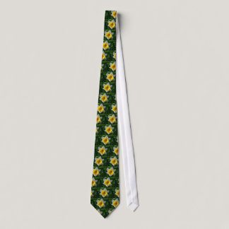 Daffodils Symbolize Renewal Tie. Tie