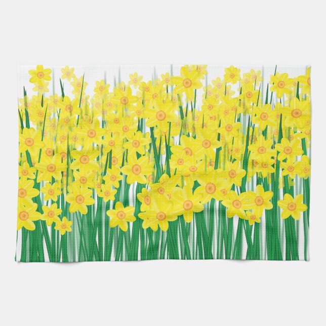 Daffodils. Towel (Horizontal)